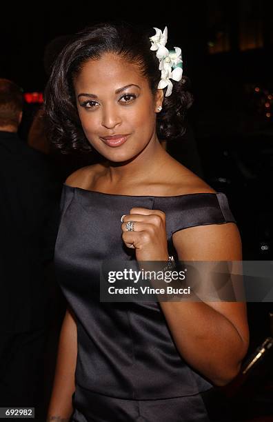 Daughter Leila Ali attends legendary boxer Muhammad Alis 60th Birtday Celebration January 12, 2002 at the Kodak Theatre in Hollywood, CA.