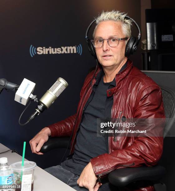 Mike McCready of Pearl Jam visits 'Feedback' on SiriusXM's VOLUME channel at SiriusXM Studios on June 6, 2017 in New York City.