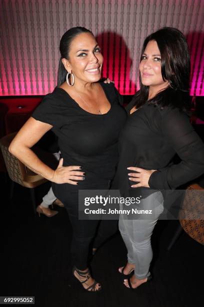 Renee Graziano and Karen Gravano attend James Cruz's Birthday Celebration at Megu New York on June 5, 2017 in New York City.