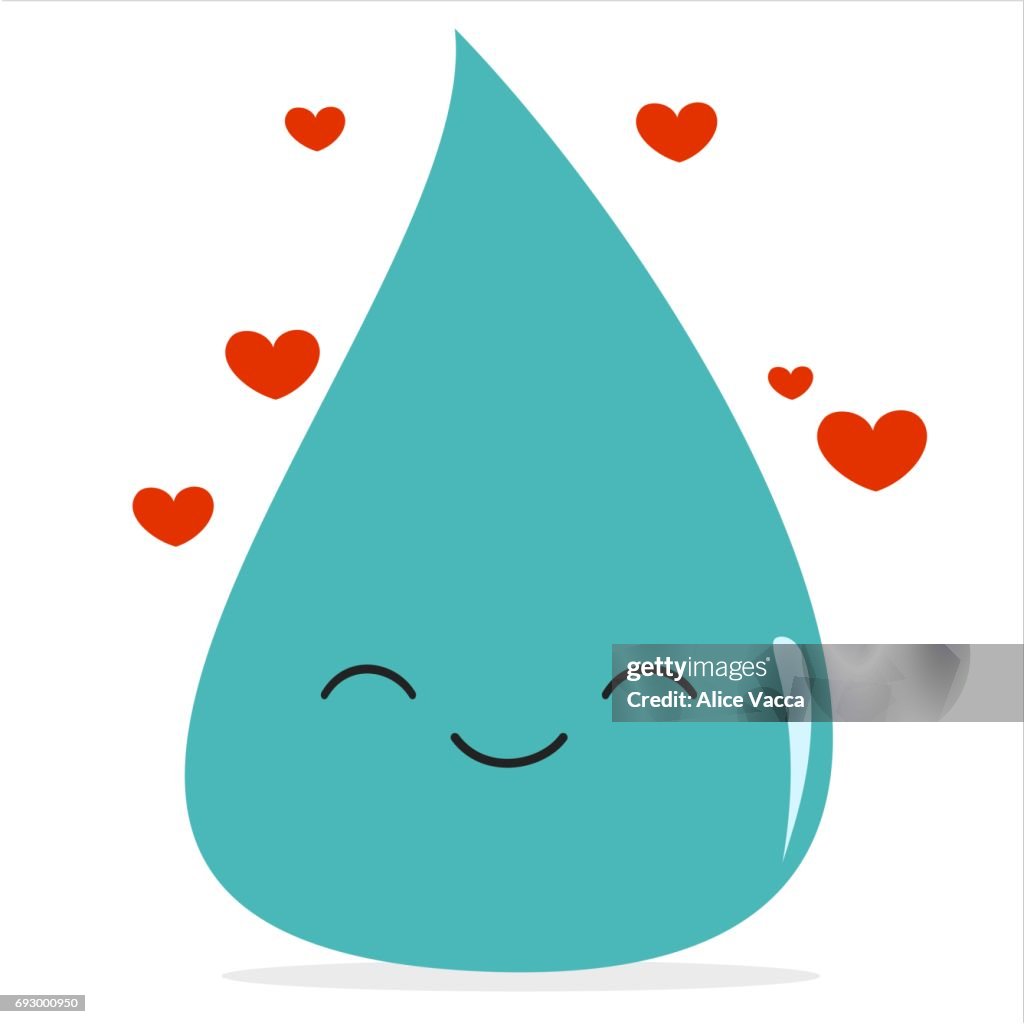 Ilustración De Vector De Feliz De Dibujos Animados Lindo Agua Gota Ilustración de stock - Getty Images Ilustración De Vector De Feliz De Dibujos Animados Lindo Agua Gota Ilustración de stock - Getty Images