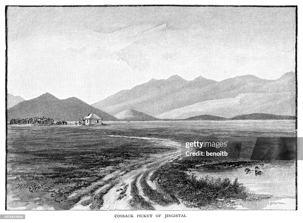 Cossack Picket of Jingistai