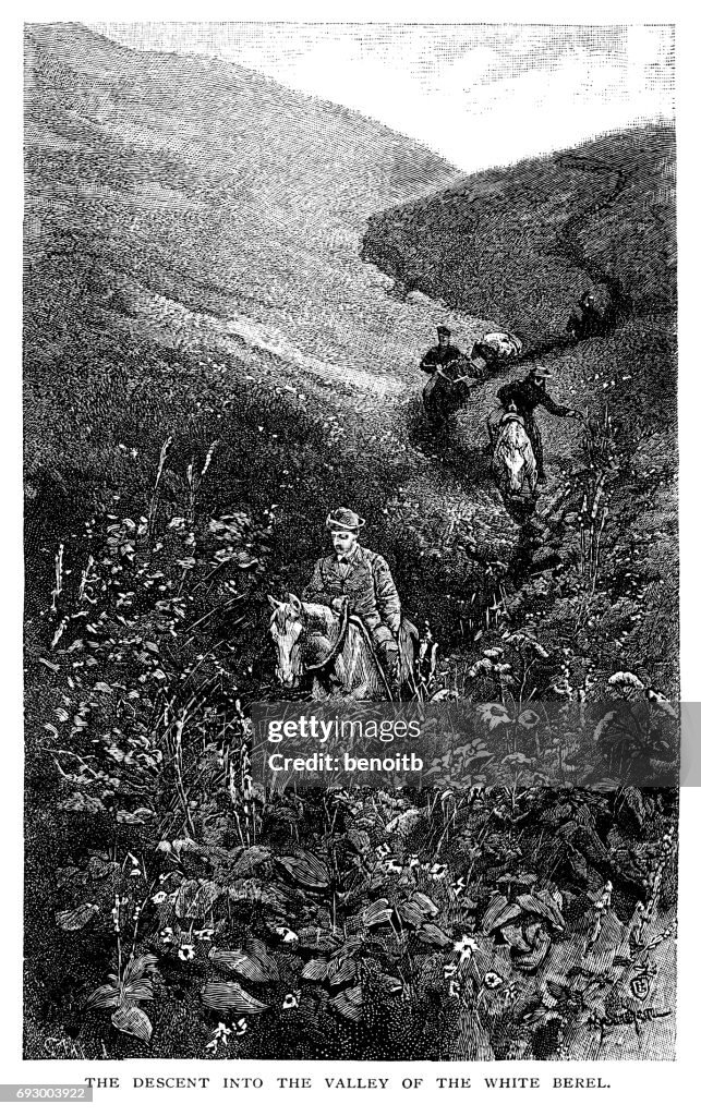 Descent into the valley of the White Berel