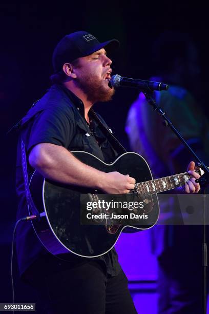 Recording Artist Luke Combs performs onstage during 8th Annual Darius and Friends concert at Ryman Auditorium on June 5, 2017 in Nashville, Tennessee.