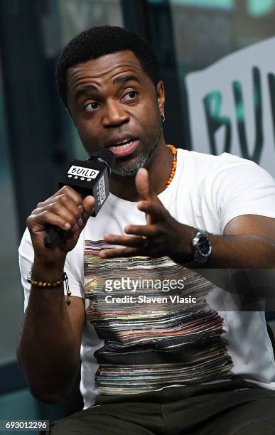 Actor Kevin Hanchard visits Build Series to discuss the final season of the hit show "Orphan Black" at Build Studio on June 6, 2017 in New York City.