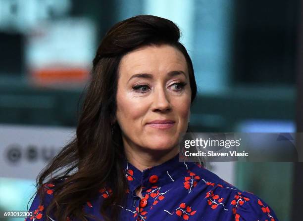 Actress Maria Doyle Kennedy visits Build Series to discuss the final season of the hit show "Orphan Black" at Build Studio on June 6, 2017 in New...