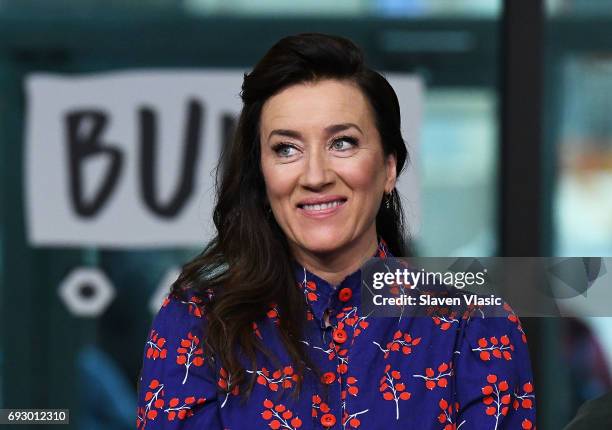 Actress Maria Doyle Kennedy visits Build Series to discuss the final season of the hit show "Orphan Black" at Build Studio on June 6, 2017 in New...