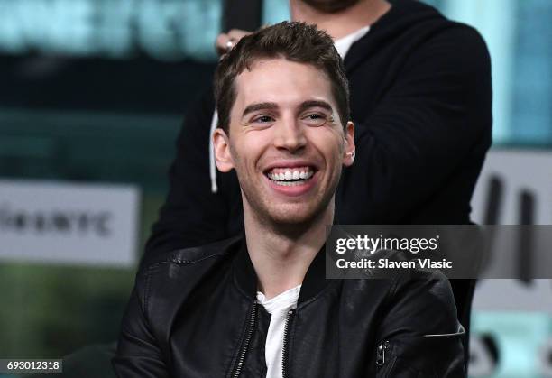 Actor Jordan Gavaris visits Build Series to discuss the final season of the hit show "Orphan Black" at Build Studio on June 6, 2017 in New York City.