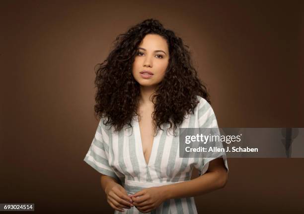 Actress Jurnee Smollett-Bell is photographed for Los Angeles Times on May 24, 2017 in Los Angeles, California. PUBLISHED IMAGE. CREDIT MUST READ:...