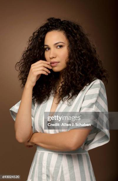 Actress Jurnee Smollett-Bell is photographed for Los Angeles Times on May 24, 2017 in Los Angeles, California. PUBLISHED IMAGE. CREDIT MUST READ:...
