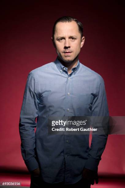 Actor Giovanni Ribisi of Amazon's 'Sneaky Pete' is photographed for Los Angeles Times on April 14, 2017 in Los Angeles, California. PUBLISHED IMAGE....