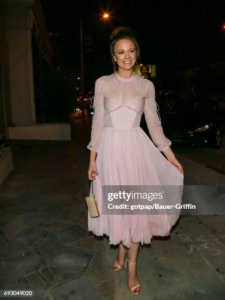 Rachel Boston is seen on June 05, 2017 in Los Angeles, California.