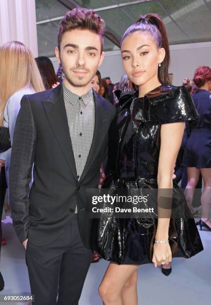 Nathan Sykes and Madison Beer attend the Glamour Women of The Year Awards 2017 in Berkeley Square Gardens on June 6, 2017 in London, England.