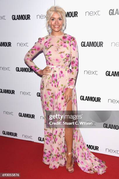 Holly Willoughby attends the Glamour Women of The Year awards 2017 at Berkeley Square Gardens on June 6, 2017 in London, England.