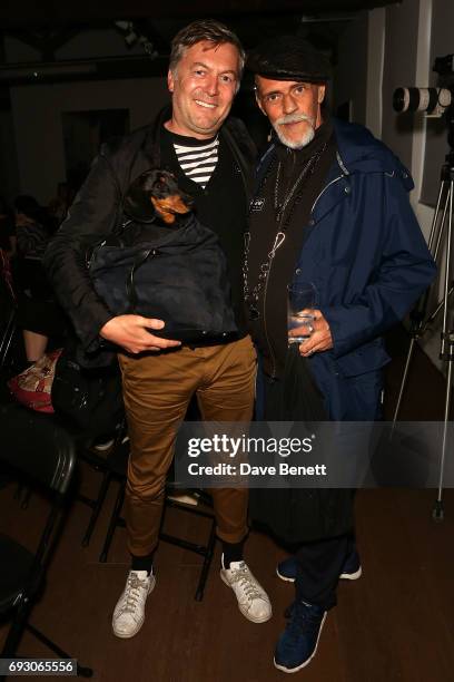 Marcus Lupfer and Judy Blame attend Nick Knight in Conversation with Mimma Viglezio at Sarabande Foundation, Hosted by Ketel One Vodka, on June 6,...