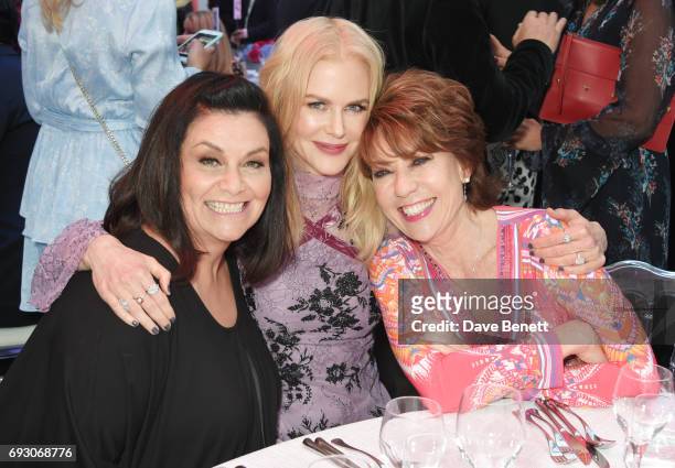 Dawn French, Nicole Kidman and Kathy Lette attend the Glamour Women of The Year Awards 2017 in Berkeley Square Gardens on June 6, 2017 in London,...