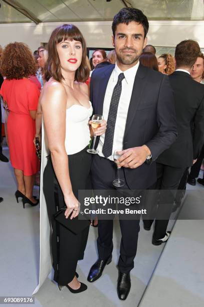 Alexandra Roach and Sean Teale attend the Glamour Women of The Year Awards 2017 in Berkeley Square Gardens on June 6, 2017 in London, England.