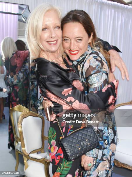 Mary Greenwell and Alice Temperley attend the Glamour Women of The Year Awards 2017 in Berkeley Square Gardens on June 6, 2017 in London, England.