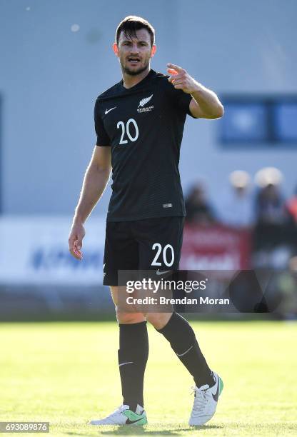 Dublin , Ireland - 6 June 2017; Tommy Smith of New Zealand during a Soccer friendly match between Cabinteely FC and New Zealand All Whites at...