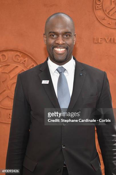Pascal Gentil attends the 2017 French Tennis Open - Day Ten at Roland Garros on June 6, 2017 in Paris, France.