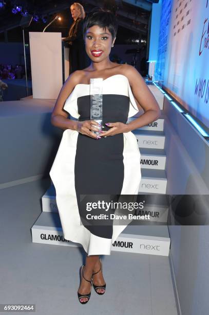 Jennifer Hudson, winner of the Trailblazer award, attends the Glamour Women of The Year Awards 2017 in Berkeley Square Gardens on June 6, 2017 in...