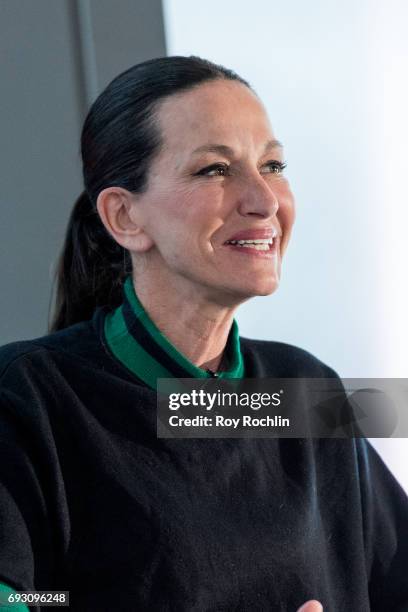 Pannel member Cynthia Rowley speaks at 50 Over 50 Luncheon at Hearst Tower on June 6, 2017 in New York City.