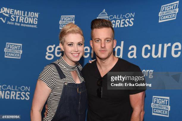 Shawna Thompson and Keifer Thompson of Thompson Square attend the 5th Annual Craig Campbell Cornhole Challenge at City Winery on June 6, 2017 in...