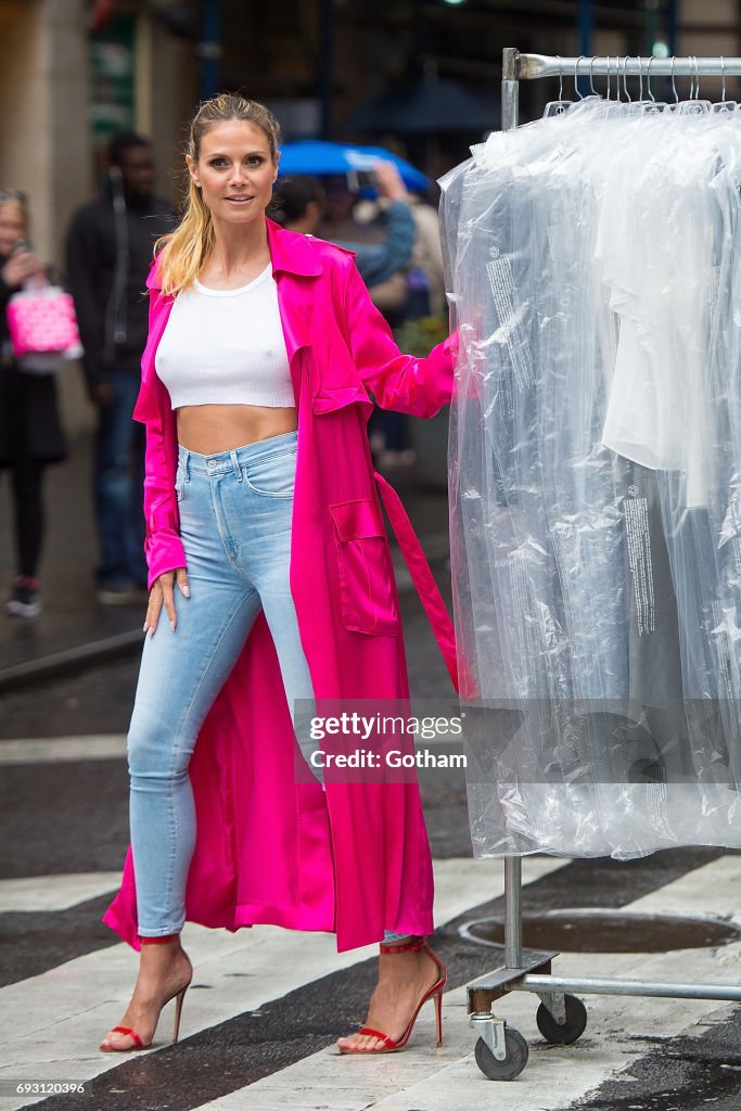 Celebrity Sightings in New York City - June 6, 2017