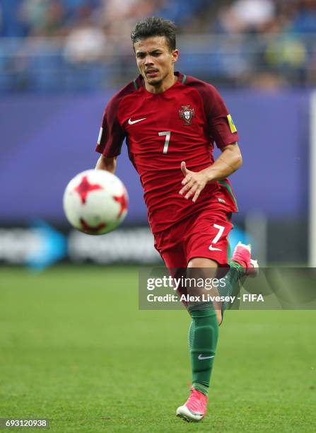 Diogo Goncalves of Portugal during the FIFA U-20 World Cup Korea Republic 2017 Quarter Final match between Portugal and Uruguay at Daejeon World Cup...