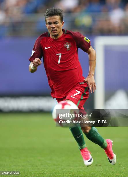 Diogo Goncalves of Portugal during the FIFA U-20 World Cup Korea Republic 2017 Quarter Final match between Portugal and Uruguay at Daejeon World Cup...