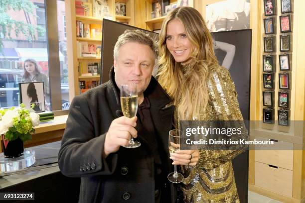 Heidi Klum and Rankin celebrate Heidi Klum By Rankin at Bookmarc on June 6, 2017 in New York City.