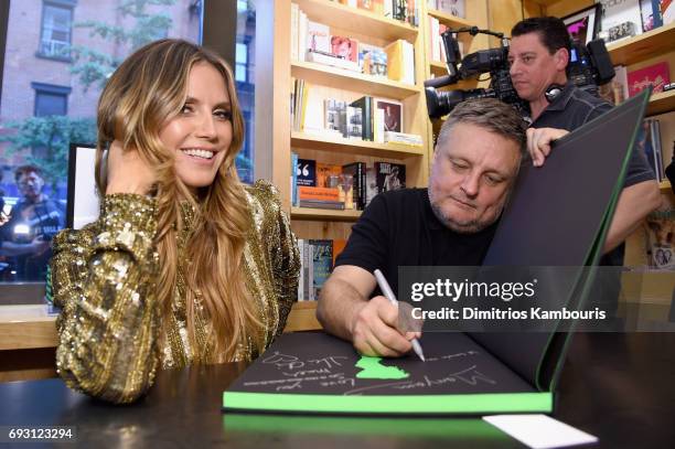 Heidi Klum and Rankin celebrate Heidi Klum By Rankin at Bookmarc on June 6, 2017 in New York City.