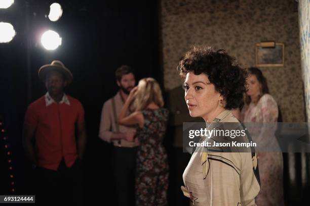 Actress Alia Shawkat attends the "Search Party" FYC event at The McKittrick Hotel on June 6, 2017 in New York City. 27010_002