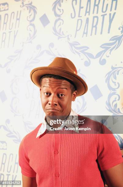 Actor Brandon Michael Hall attends the "Search Party" FYC event at The McKittrick Hotel on June 6, 2017 in New York City. 27010_002