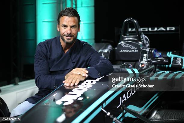 Stephan Luca during the Jaguar Land Rover presentation of the 'I-PACE' car concept at Jaguar Land Rover brand boutique on June 6, 2017 in Munich,...