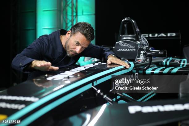 Stephan Luca during the Jaguar Land Rover presentation of the 'I-PACE' car concept at Jaguar Land Rover brand boutique on June 6, 2017 in Munich,...