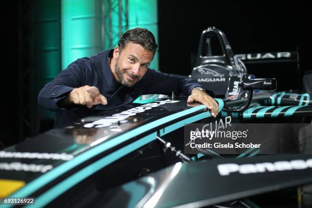 Stephan Luca during the Jaguar Land Rover presentation of the 'I-PACE' car concept at Jaguar Land Rover brand boutique on June 6, 2017 in Munich,...