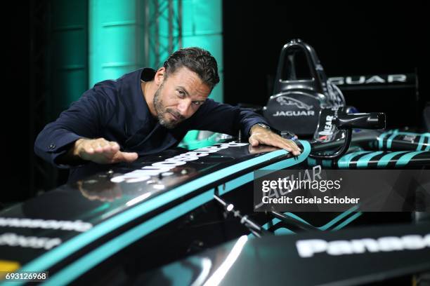 Stephan Luca during the Jaguar Land Rover presentation of the 'I-PACE' car concept at Jaguar Land Rover brand boutique on June 6, 2017 in Munich,...