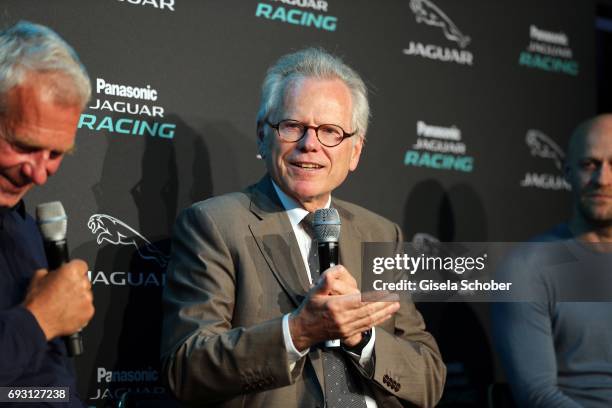 Dr. Wolfgang Ziebart, Technical Design Director Jaguar Land Rover, during the Jaguar Land Rover presentation of the 'I-PACE' car concept at Jaguar...