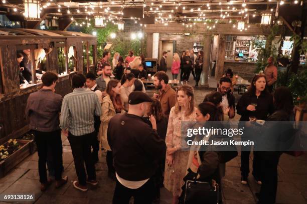 Guests attend a reception during the "Search Party" FYC event at The McKittrick Hotel on June 6, 2017 in New York City. 27010_002