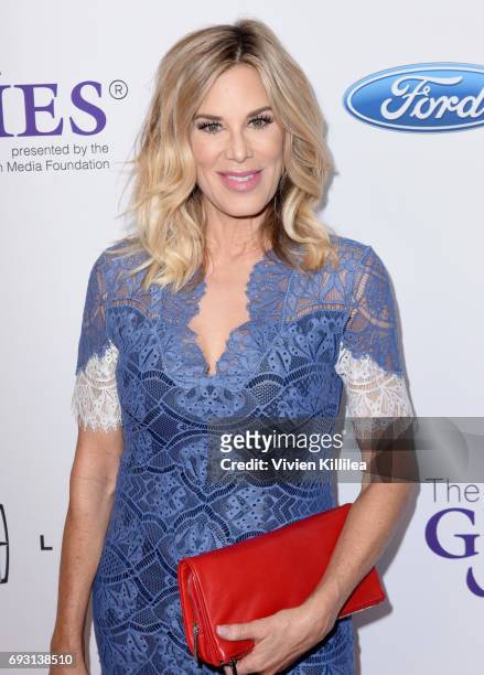 Radio personality Ellen K attends the 42nd Annual Gracie Awards Gala, hosted by The Alliance for Women in Media at the Beverly Wilshire Hotel on June...