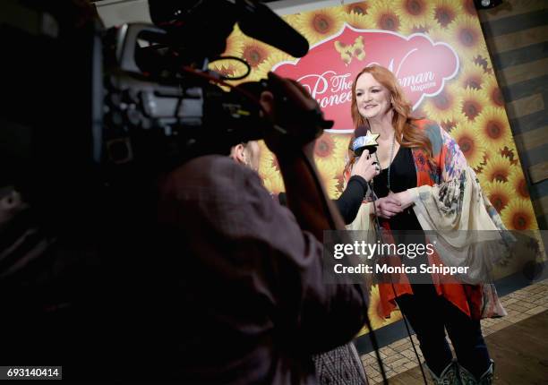 Ree Drummond is interviewed during The Pioneer Woman Magazine Celebration with Ree Drummond at The Mason Jar on June 6, 2017 in New York City.