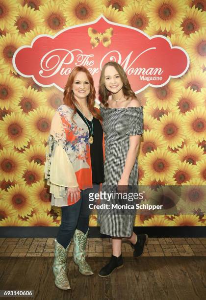 Ree Drummond and Paige Drummond attends The Pioneer Woman Magazine Celebration with Ree Drummond at The Mason Jar on June 6, 2017 in New York City.
