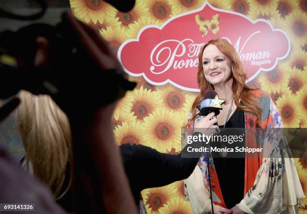 Ree Drummond is interviewed during The Pioneer Woman Magazine Celebration with Ree Drummond at The Mason Jar on June 6, 2017 in New York City.