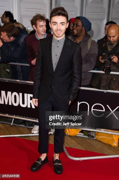 Nathan Sykes attends the Glamour Women of The Year awards 2017 at Berkeley Square Gardens on June 6, 2017 in London, England.