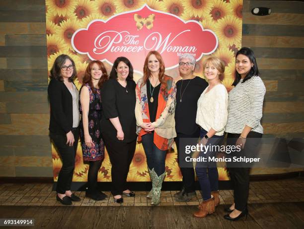 Ree Drummond and guests attend The Pioneer Woman Magazine Celebration with Ree Drummond at The Mason Jar on June 6, 2017 in New York City.