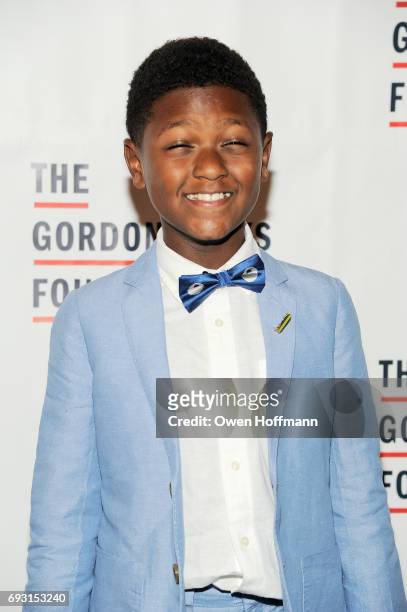 Naviyd Ely Raymond attends the Gordon Parks Foundation Awards Dinner & Auction at Cipriani 42nd Street on June 6, 2017 in New York City.