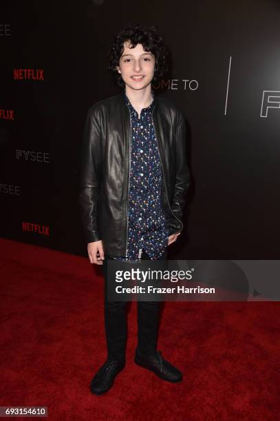 Finn Wolfhard attends Netflix's "Stranger Things" For Your Consideration event at Netflix FYSee Space on June 6, 2017 in Beverly Hills, California.