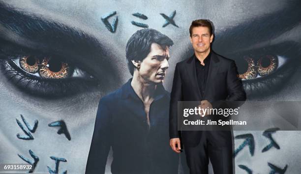 Actor/producer Tom Cruise attends "The Mummy" New York fan event at AMC Loews Lincoln Square on June 6, 2017 in New York City.