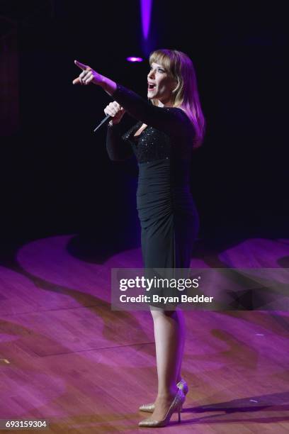 Emily Skinner performs onstage at the Lincoln Center Hall Of Fame Gala at the Alice Tully Hall on June 6, 2017 in New York City.