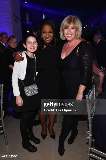 Hall of Fame Inductee Audra McDonald and guests attend Lincoln Center Hall Of Fame Gala at the Alice Tully Hall on June 6, 2017 in New York City.